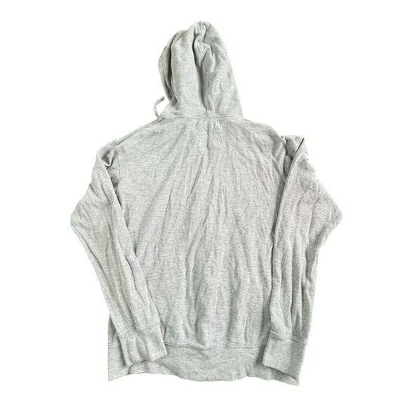 Vintage Michigan Wolverines Pro Player Mens Medium Gray Full Zip Hoodie P2 Y2K - Picture 7 of 8